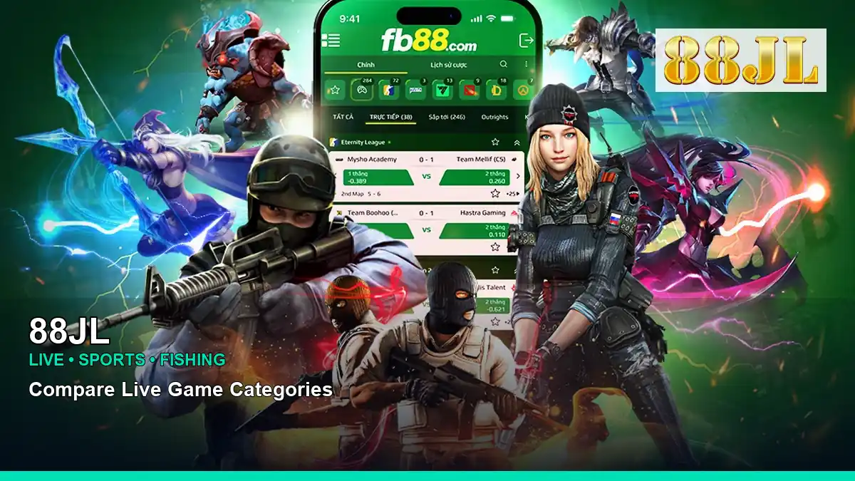 88JL sports betting and arcade games for Philippine players